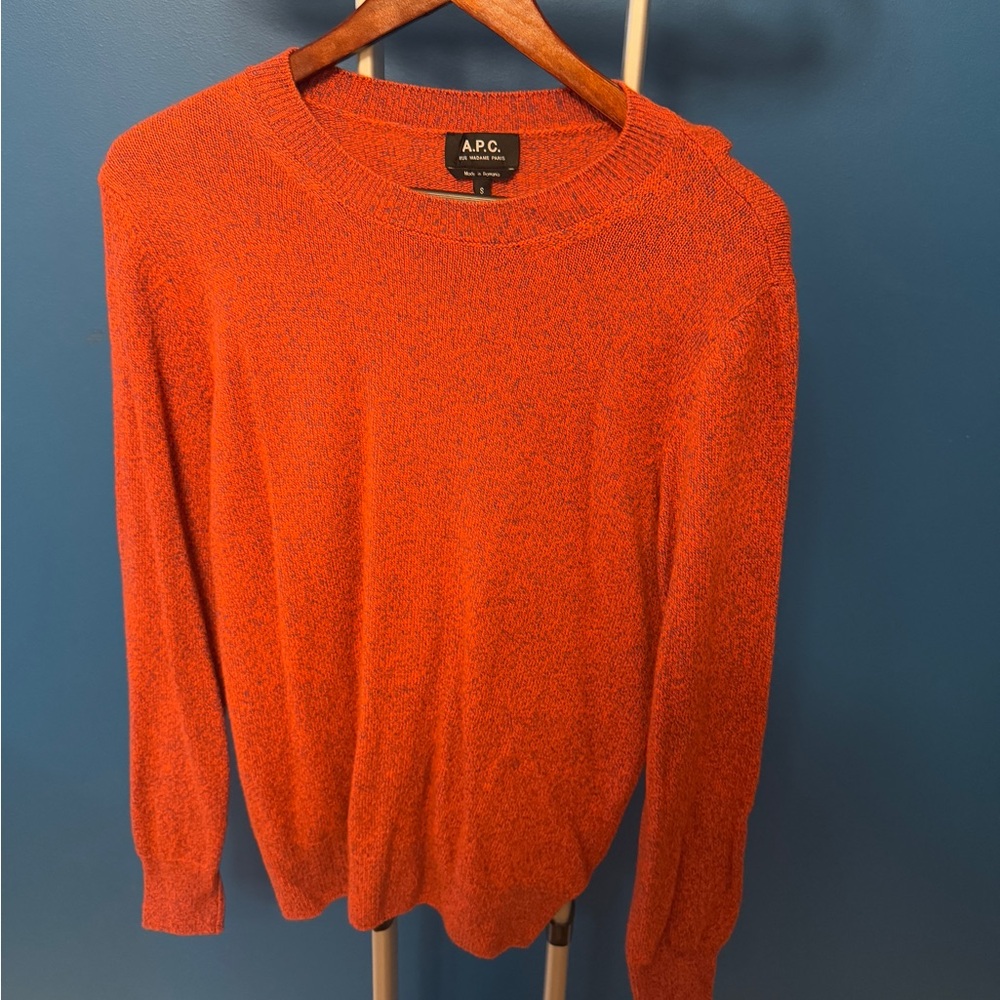 A.P.C. Orange Sweater